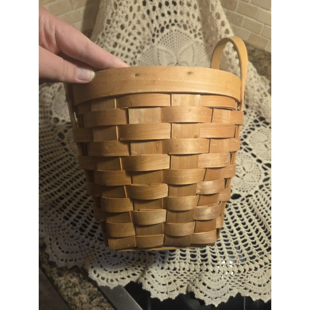Woven Kitchen Utencil Basket